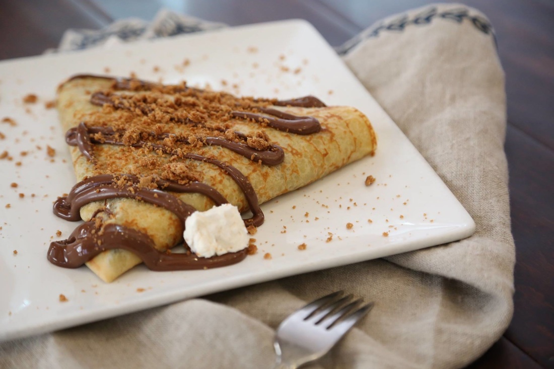 s'mores crepe